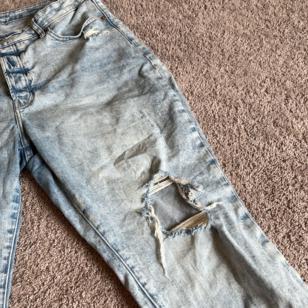 Old navy O.G. Straight high rise jeans w/secret smooth pockets - Picture 4 of 9